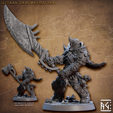 Ultran Dragonsmasher 3D-printed model